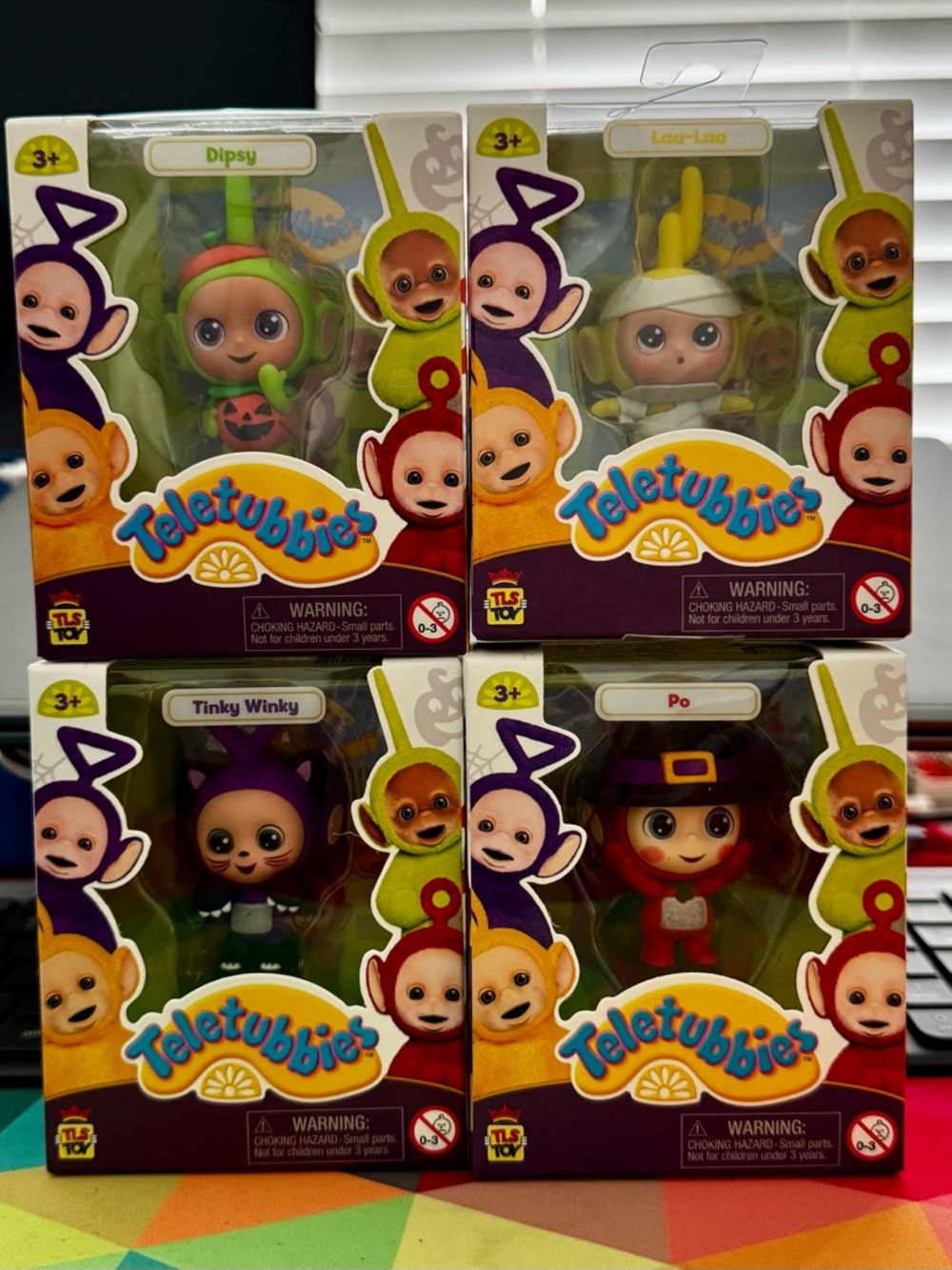 Teletubbies Cheebees Collectible Figures 
All 4 BUNDLED!